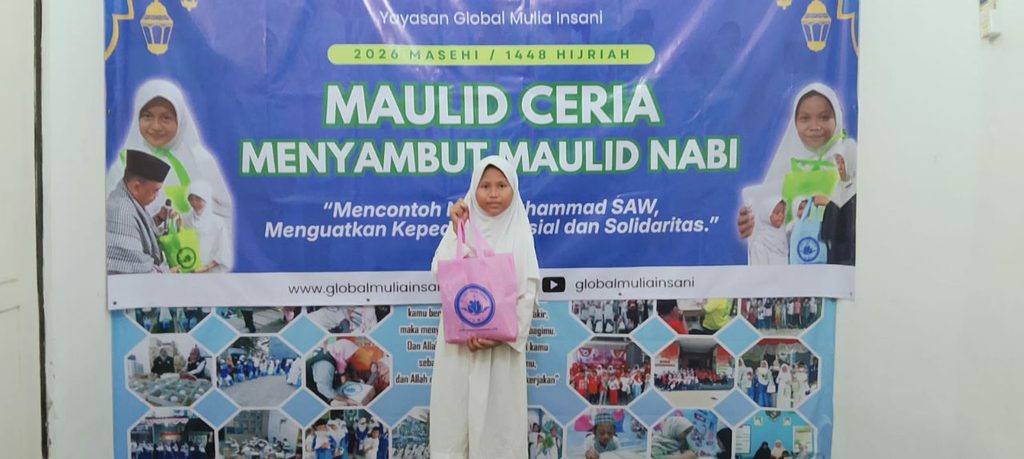 Santunan Maulid Nabi GMI, Berbagi Kebahagiaan di Hari Jumat
