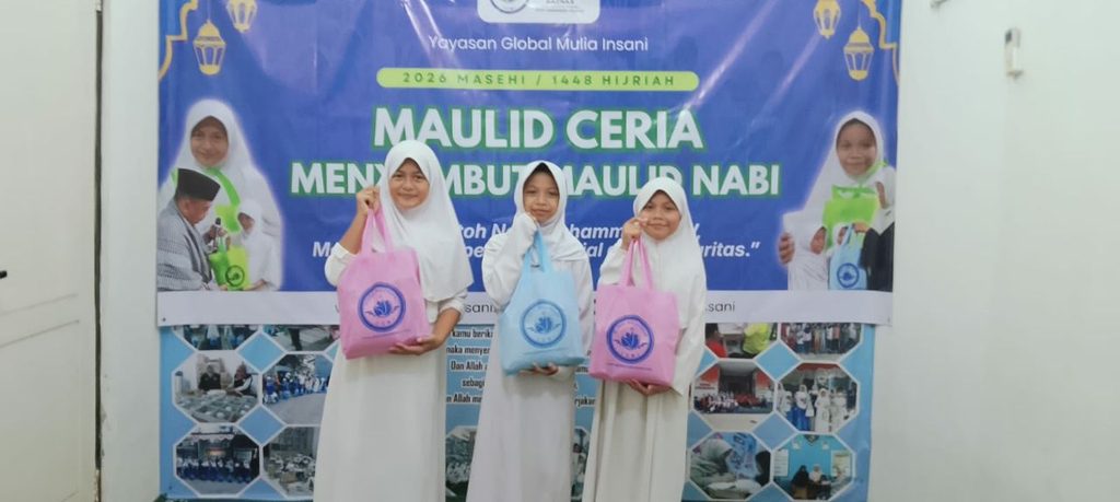 Santunan Maulid Nabi GMI, Berbagi Kebahagiaan di Hari Jumat