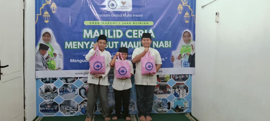 Santunan Maulid Nabi GMI, Berbagi Kebahagiaan di Hari Jumat